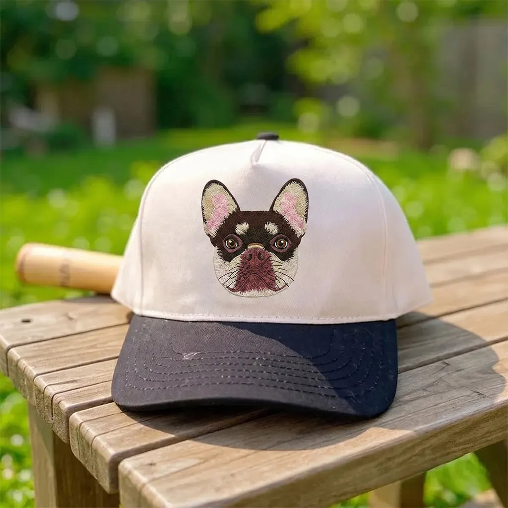 Custom Pet Portrait Embroidered Hat