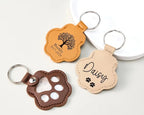 Custom Pet Fur Memorial Keychain, Engraved Pet Fur Holder, Dog Cat Hair Keepsake Pet Sympathy Gift for Pet Lovers