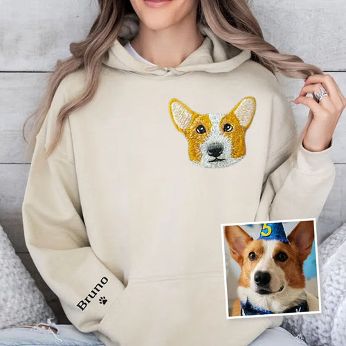 Corgi Lover Custom Embroidered Sweatshirt Hoodie T-shirt