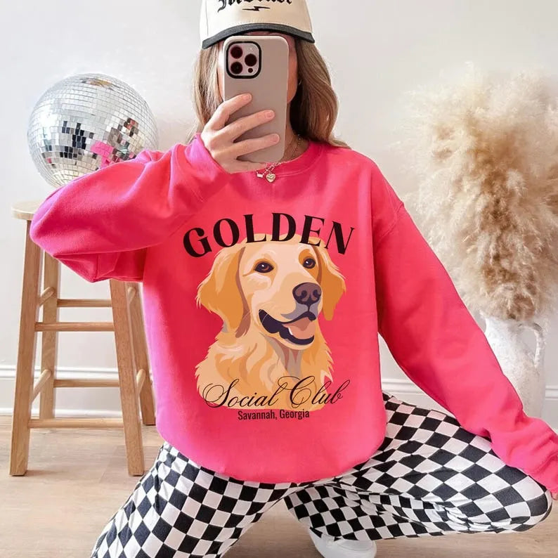 Custom Pet Photo & Breed or Name Sweatshirt Hoodie T-shirt