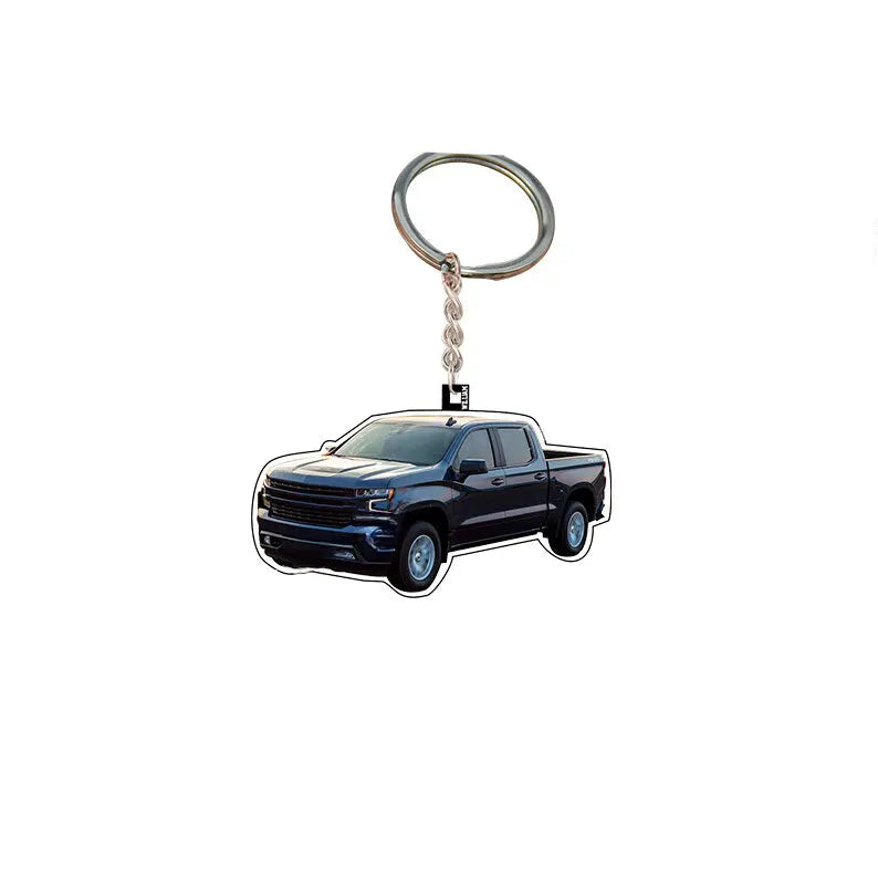Personalize Your Car Acrylic Keychain - Customize With Your Photo