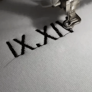 Custom Embroidered Roman Numeral Sweatshirt, Couple Shirt, Date on Sleeve, Anniversary Year, Personalized Date Hoodie