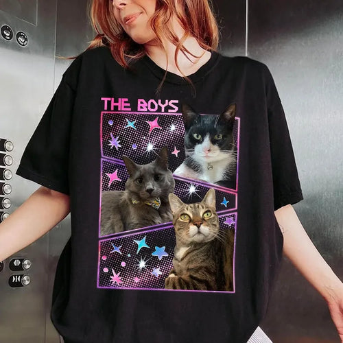 90s Retro Vintage Custom Pet Rap Tee & Hoodie - Unique Bootleg Style Cat & Dog Graphic Shirt