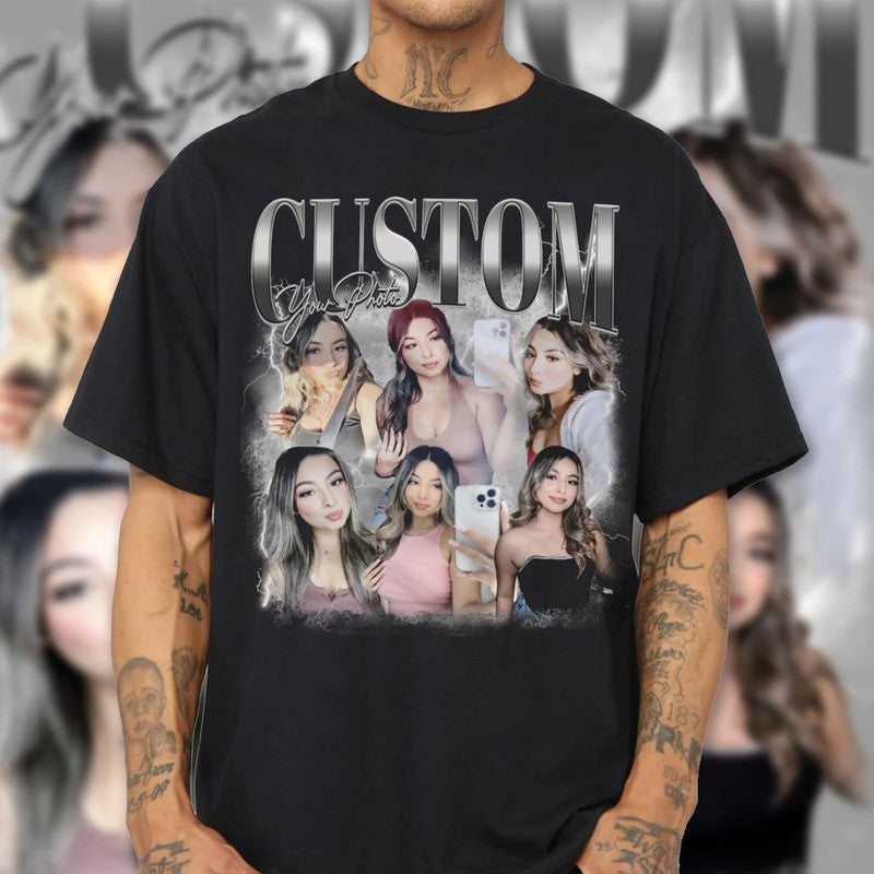 Personalized Bootleg Rap Tee shirt Hoodie Sweatshirt Gift for Boyfriend Girlfriend