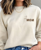 Custom Cat Mama Sweatshirt, Pet Mom Sweatshirt With Pet Names, Dog Mom Shirt