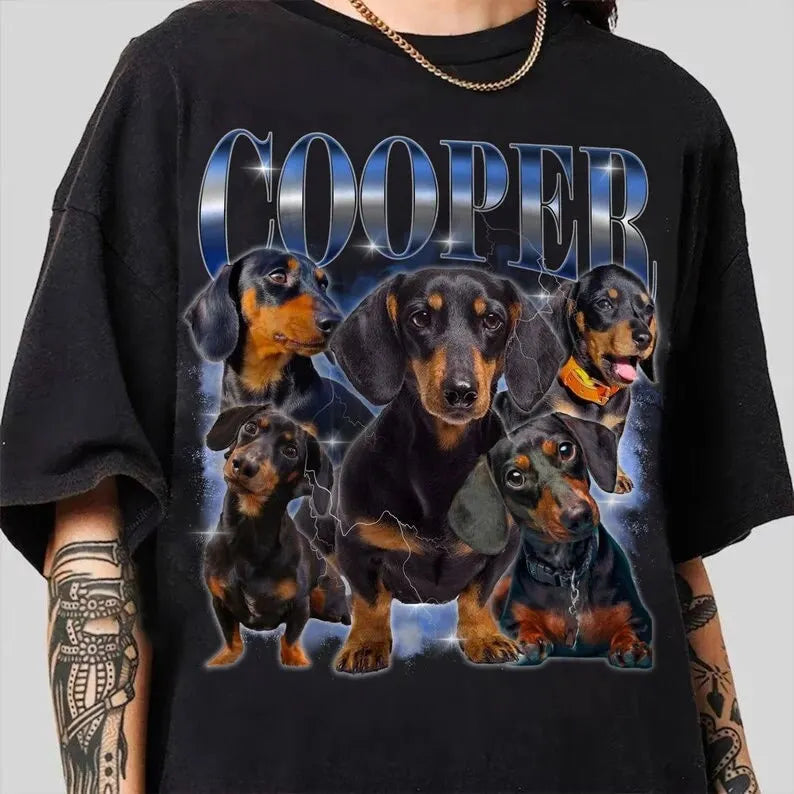 Custom Dog Bootleg Shirt, Custom Dog Shirt, Personalized Dog Bootleg Rap Tee