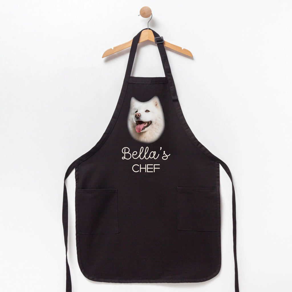 Custom Pet Portrait Apron, Custom Dog Apron, Personalized Apron Gift For Dog Mom, Pet Lover