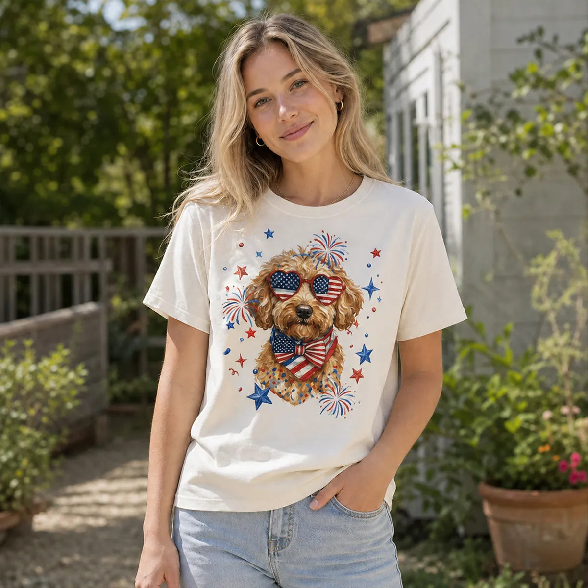 Dogs 4th Of July Tee, Patriotic Dog Breeds Shirt, USA 250th Anniversary Tees