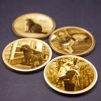 Custom Engraved Pet Memorial Coin – Personalized Photo Remembrance Gift