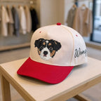 Custom Pet Portrait Embroidered Hat