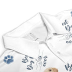 Custom Pet Polo Shirt, Best Dog Dad Ever for Husband, Father,Dog Dad Fathers Day Present