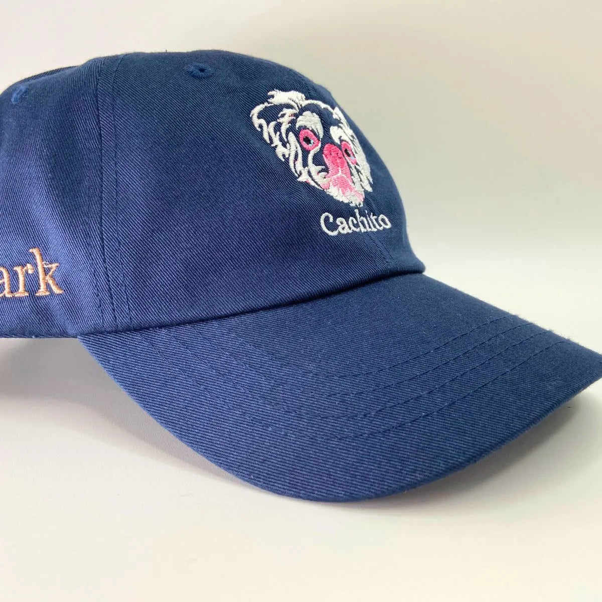 Custom Dog Face Outline Embroidered Hat