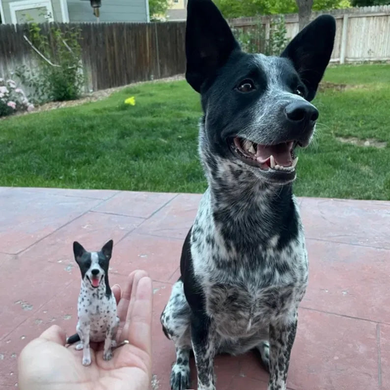 Custom Pets Dog Cat Clay Sculpture, Wedding Cake Topper, Pets Birthday Party Gifts