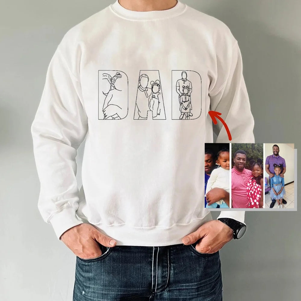🔥Hot Sale🔥 Embroidered Hoodie Gift Ideas for Dad