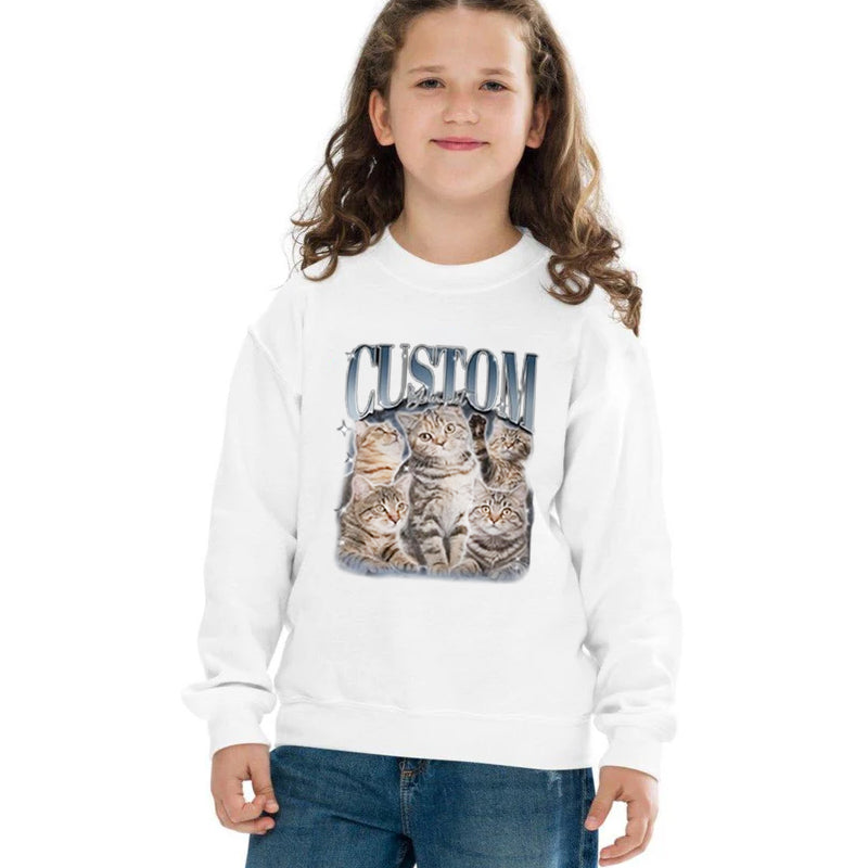 Custom Printing Vintage Hip Hop Vintage Pet Sweatshirt
