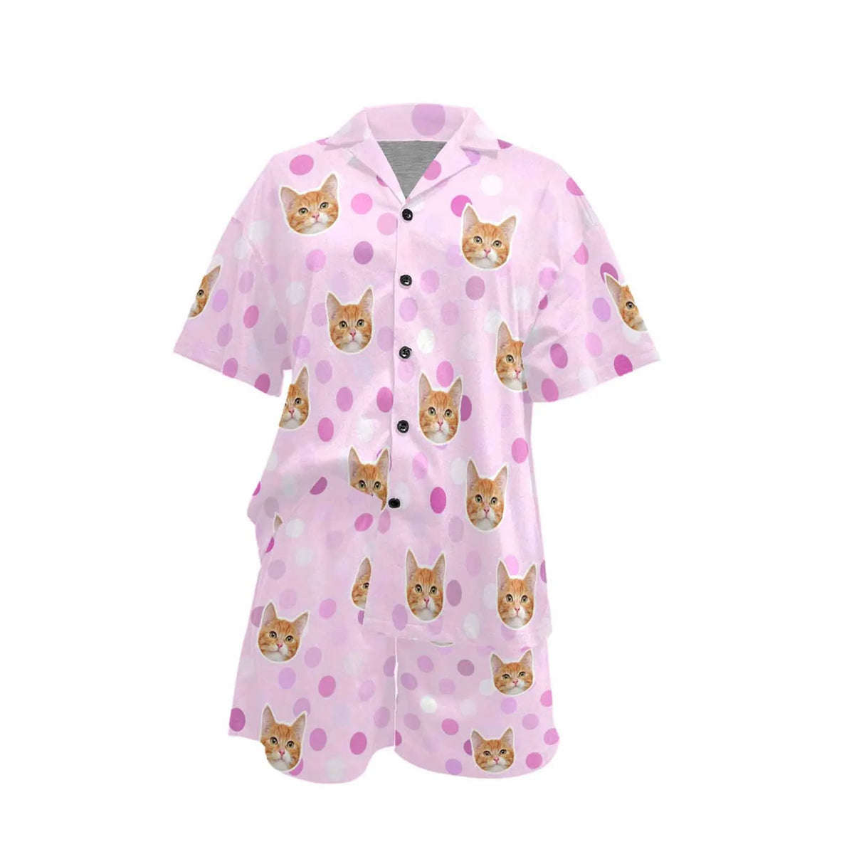 Personalized Photo Pajama Women Men Pajamas with Pet Face