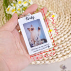 Personalised Pet Portrait  Keychain, Pet Shaking Charms, Pet Memorial Keychain