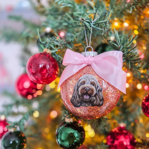 🔥Christmas Hot Sale🔥Pet Portrait Baubles