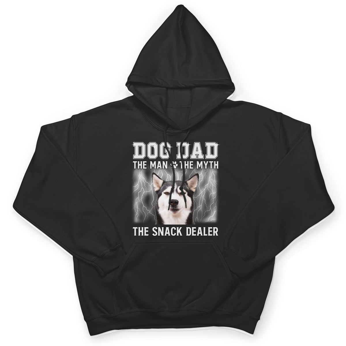Custom Photo The Man The Myth The Snack Dealer, Retro Vintage Printing T-shirt Sweatshirt Hoodie