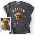Custom Bootleg Dog Shirt – Personalized Dog Photo & Name T-Shirt