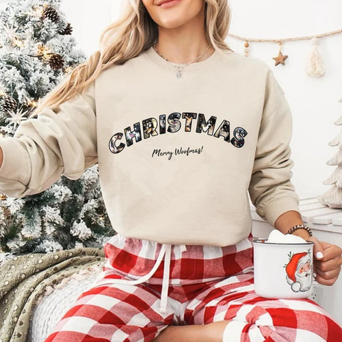 Christmas Custom Pet Photo and Name Sweatshirt Hoodie T-shirt
