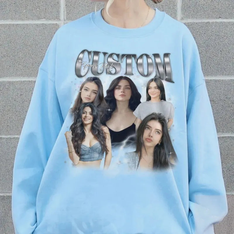 Personalized Bootleg Rap Tee shirt Hoodie Sweatshirt Gift for Boyfriend Girlfriend