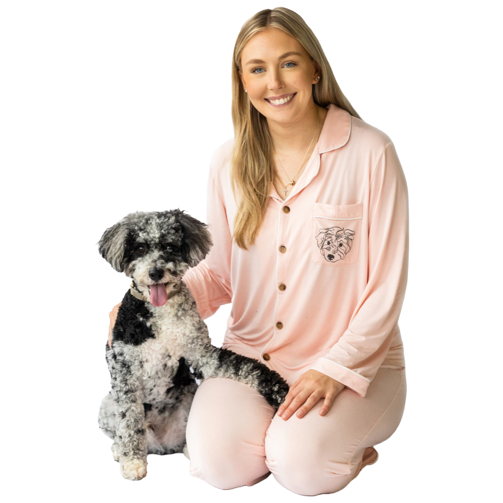 Custom Pet Pajamas Women Men Pajamas with Pet Face