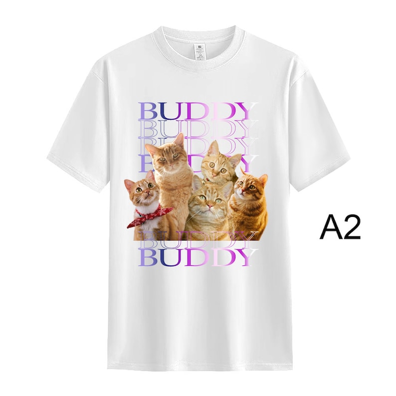 Pet On The Moon Custom Bootleg Rap Pet Photo Printing T Shirt, Vintage 90s T-shirt Sweatshirt Hoodie
