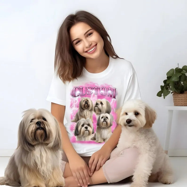 Custom Bootleg Rap PET Shirt Vintage Graphic 90s T-shirt Sweatshirt Hoodie