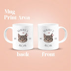 Custom Pet Mug, Using Pet Photo & Name, Double Printed Custom Dog, Cat, Coffee Mug