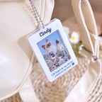 Personalised Pet Portrait  Keychain, Pet Shaking Charms, Pet Memorial Keychain