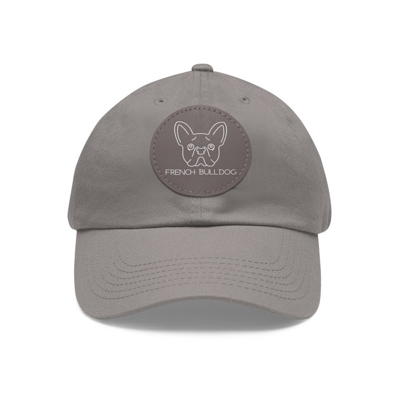 Personalized Dog Hat Custom Patch Pet Hat, Leather Patch Hat