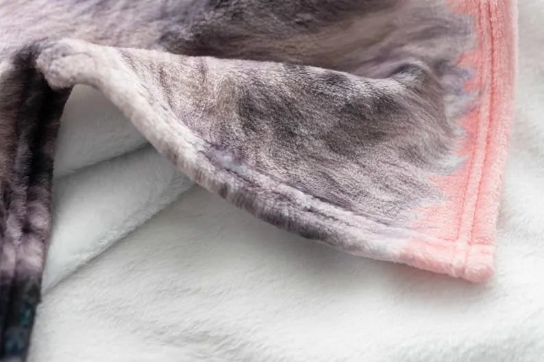 Personalized Pet Photo Blanket for Pet Lover