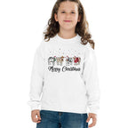 PetFiestas® Mooey Christmas Cow Sweatshirt, Cow Lover Hoodie, Funny Christmas Shirt