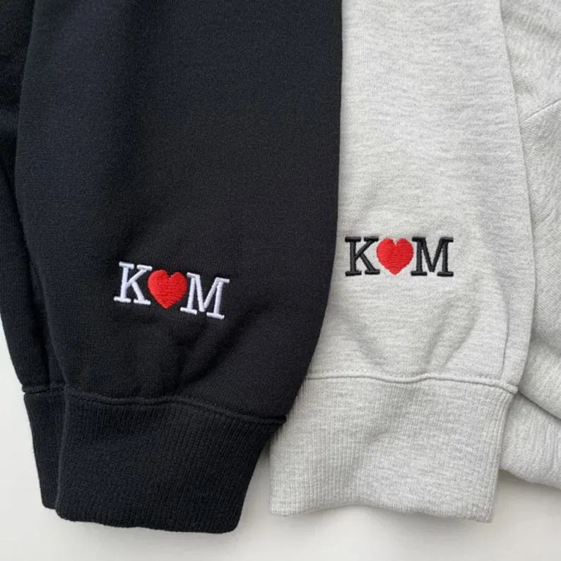 Custom Dog Mom Embroidered Crewneck, Custom Pet Photo Sweatshirt