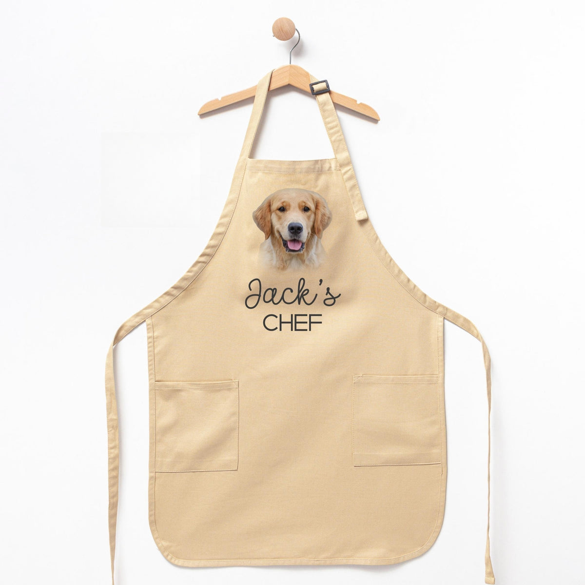 Custom Pet Portrait Apron, Custom Dog Apron, Personalized Apron Gift For Dog Mom, Pet Lover