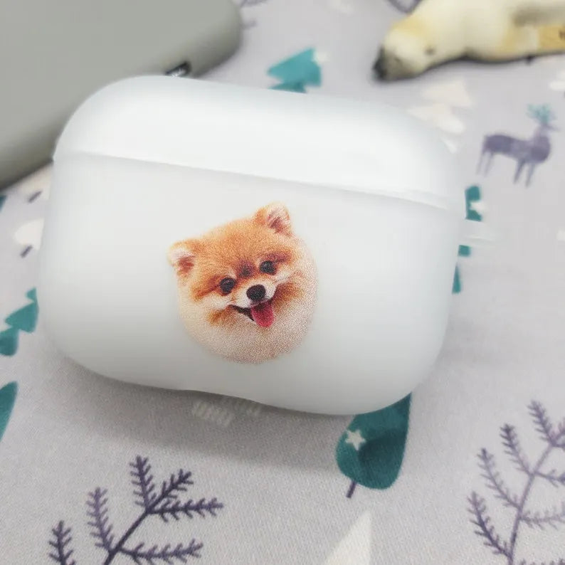 Custom AirPods Case, Personalized Photo AirPods Pro Protective Case, Unique Pet Gift