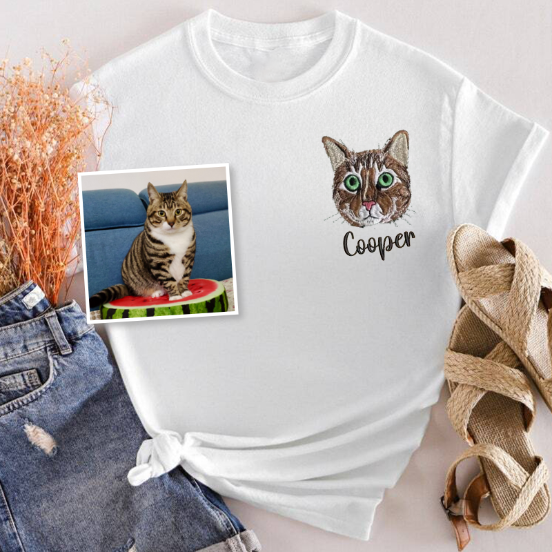 Dragon Li Cat Lover Custom Embroidered Sweatshirt Hoodie T-shirt